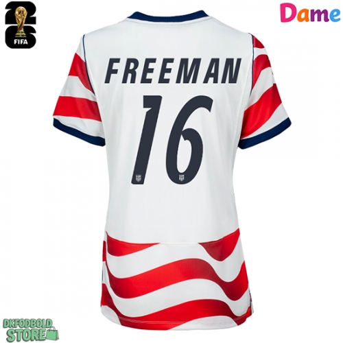 Forente stater Alex Freeman #16 Replika Hjemmebanetrøje Dame VM 2026 Kortærmet